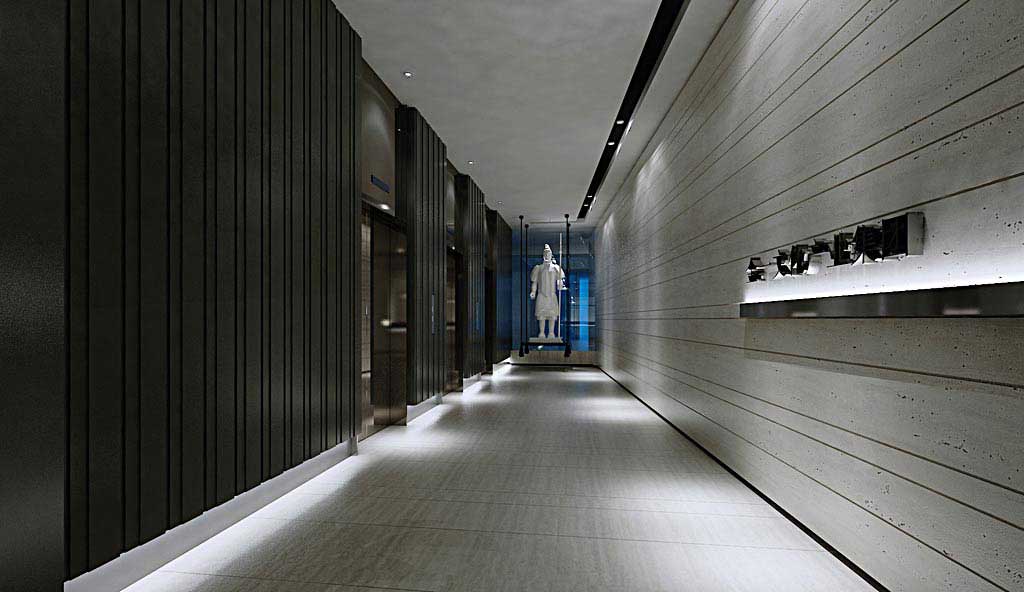 上海奉賢1200平方高檔辦公室裝修圖