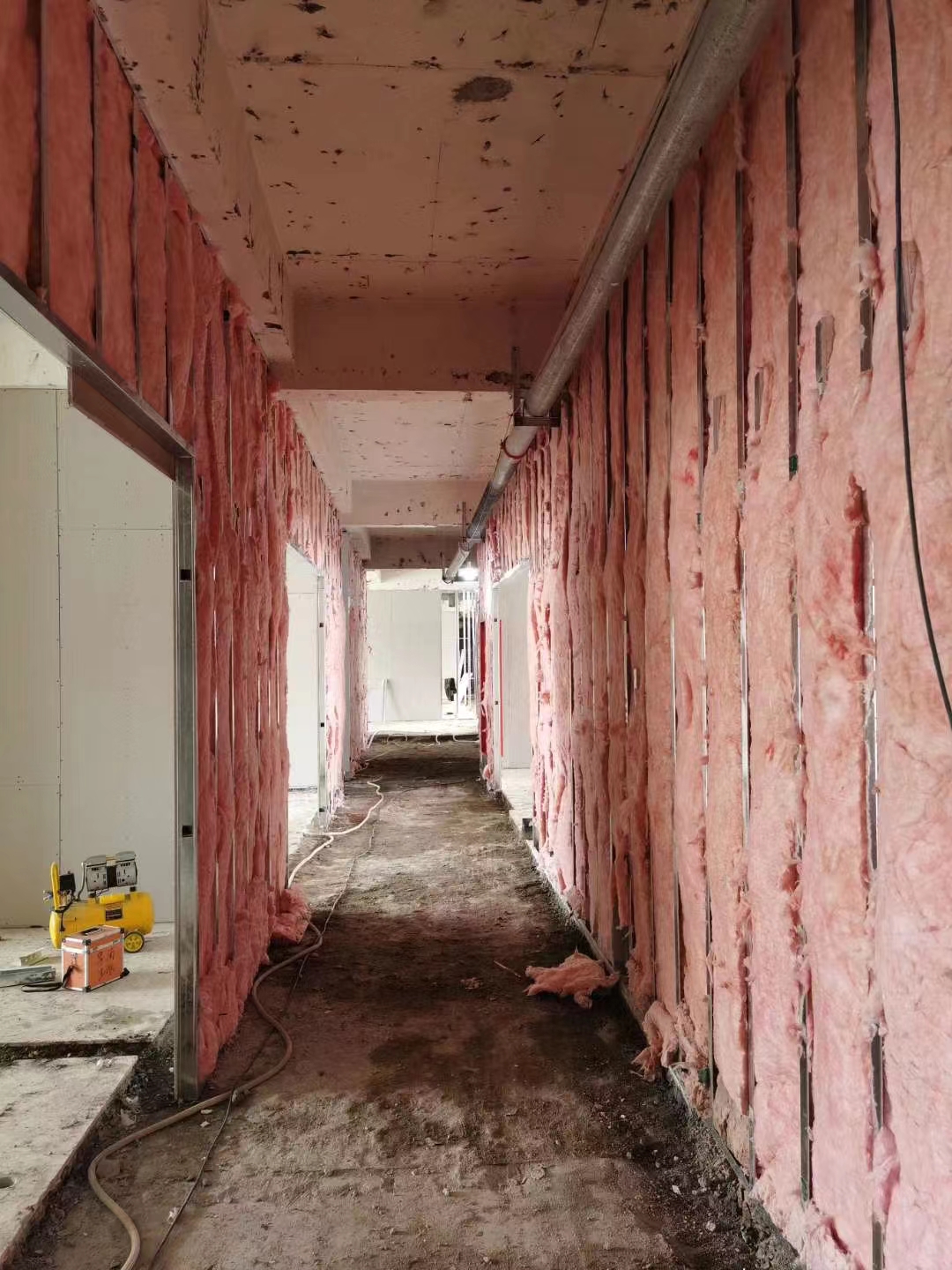 廠房辦公室隔墻施工