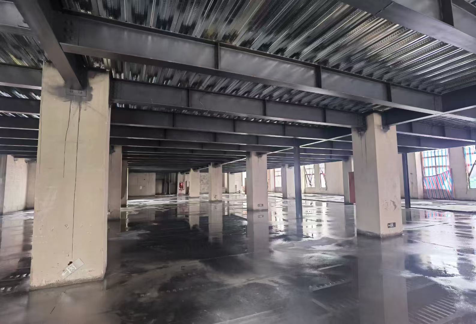 鋼結構夾層施工圖片