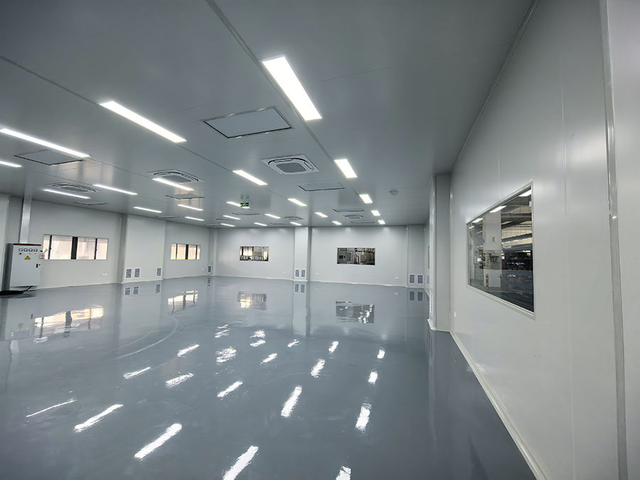 十萬級凈化廠房實拍圖片