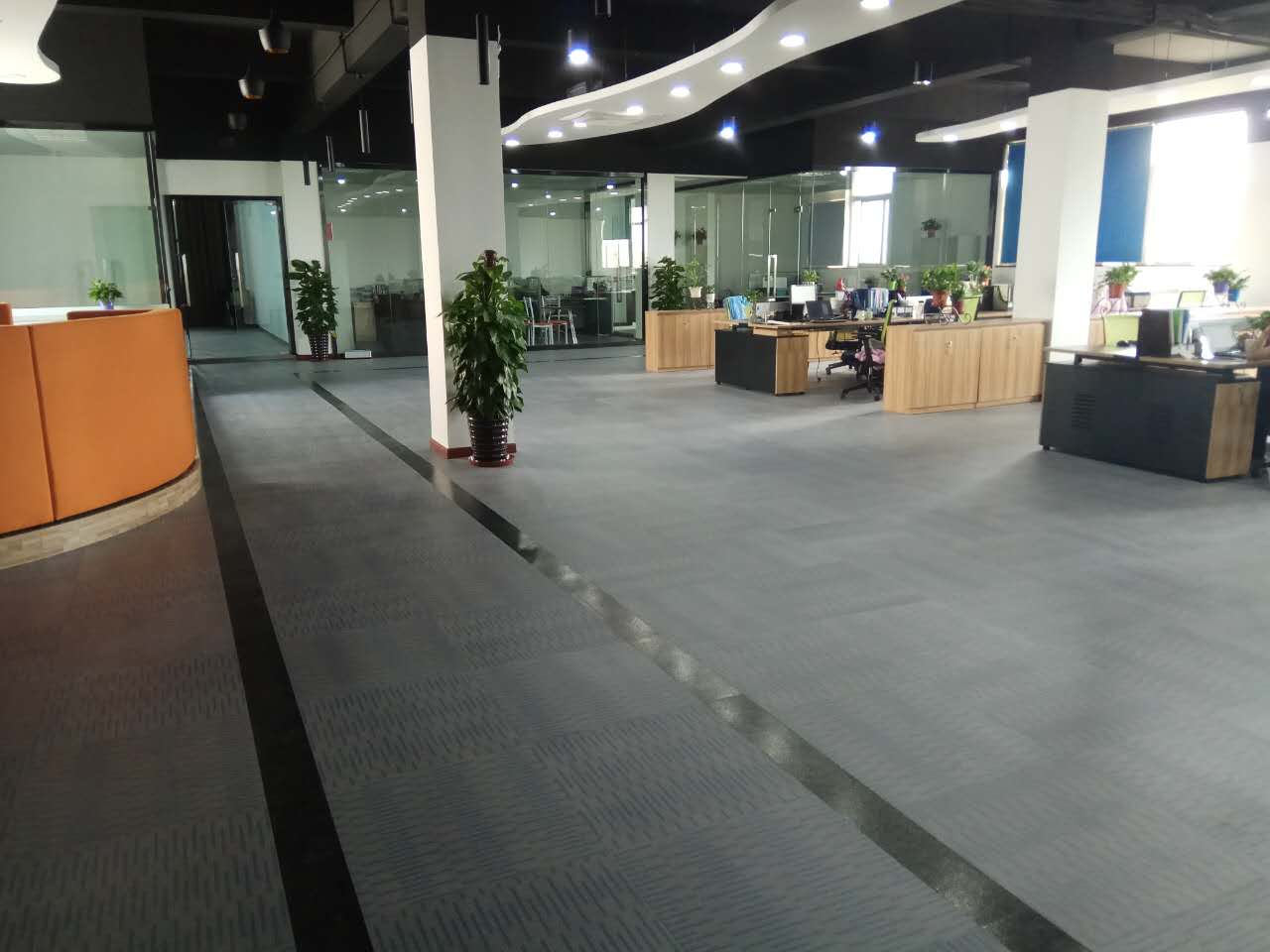 奉賢辦公室裝修實拍圖片